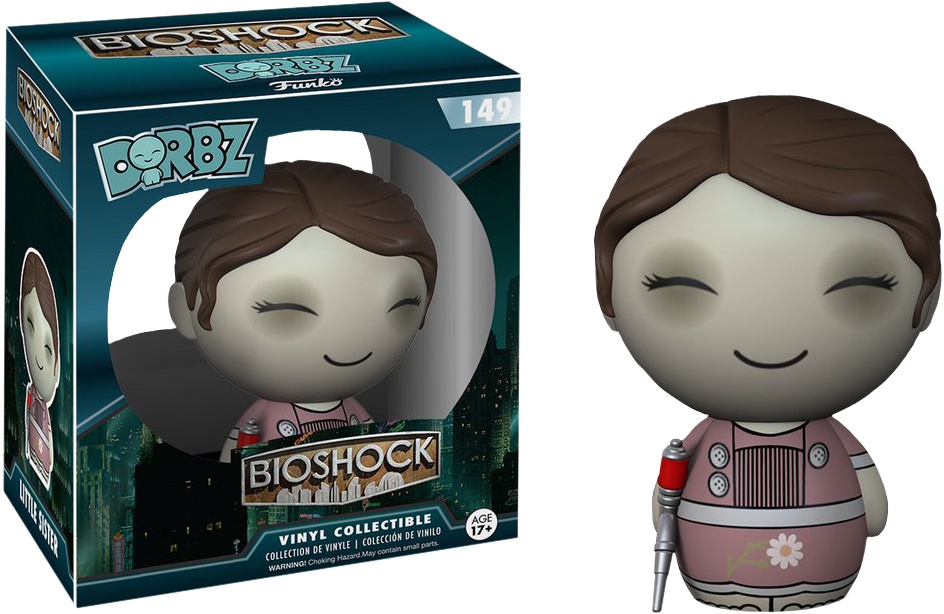 Little Sister Dorbz Vinyl Figure - Action Figure Clipart (952x627), Png Download