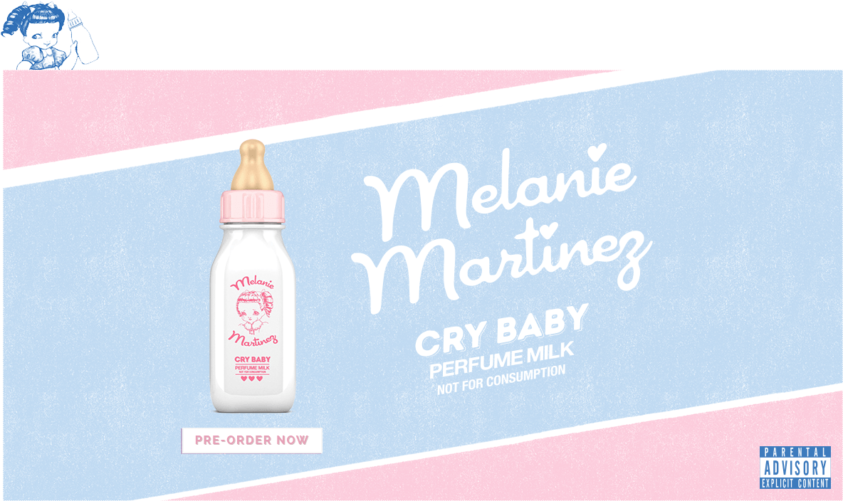 Melanie Martinez Cry Baby Bottle - Baby Bottle Clipart (1185x712), Png Download