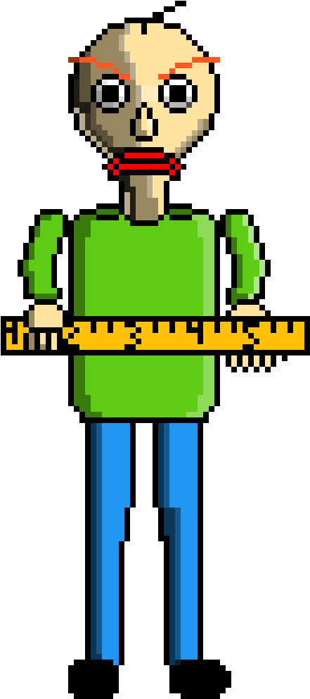 Baldi = ) - Baldi Transparent Clipart (800x1200), Png Download