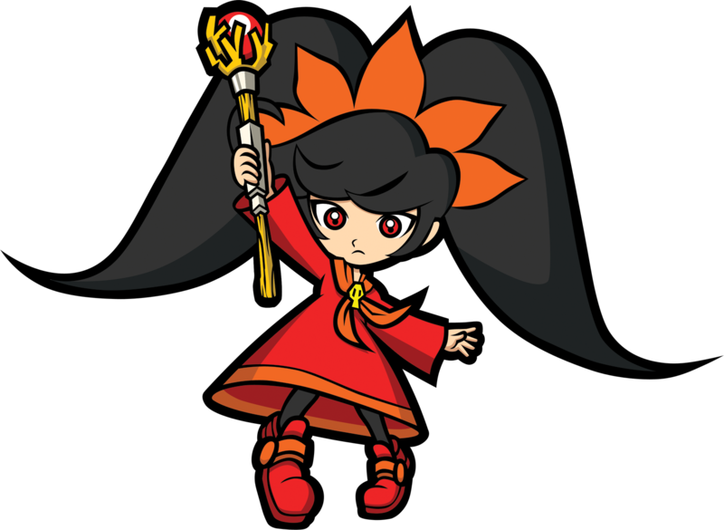 If Ashley Is Chosen They Gotta Pick The Red Eyes Design - Ashley Warioware Transparent Clipart (800x585), Png Download