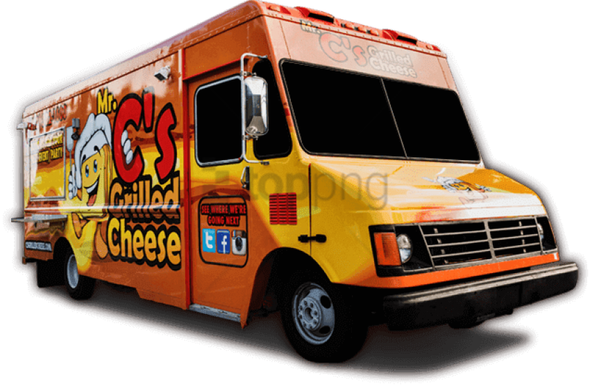 Free Png Download Indian Truck Png Png Images Background - Food Truck Hd Png Clipart (850x557), Png Download