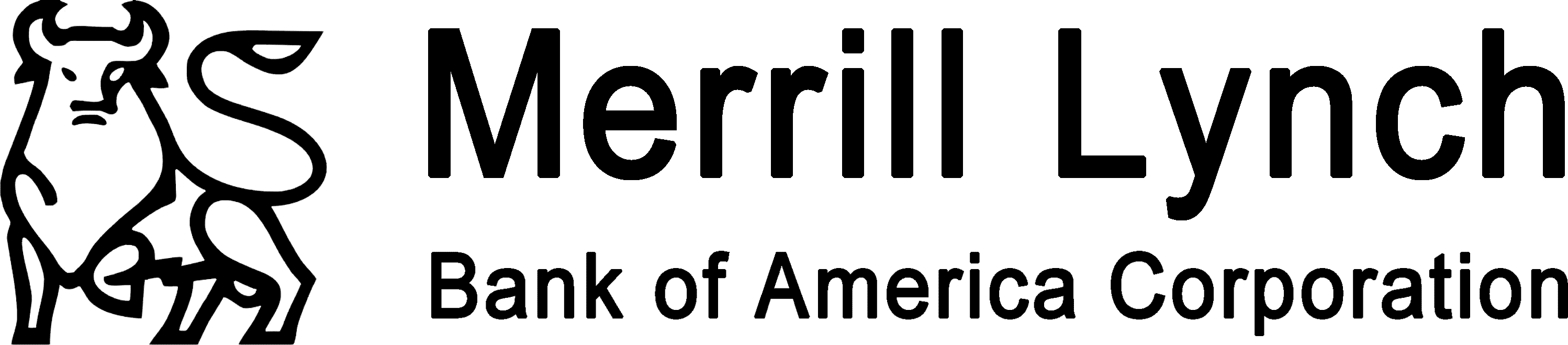 Bofa Merrill Lynch Logo The Financial Brand Forum - Merrill Lynch Bank Logos Clipart (2996x659), Png Download