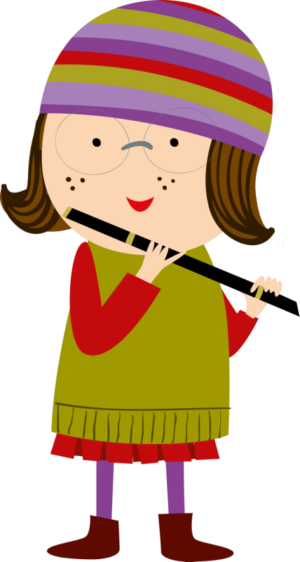 Flute Clipart (428x800), Png Download