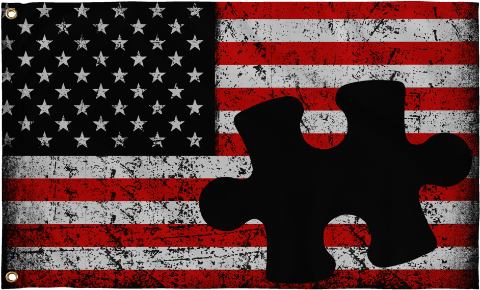 Autism Puzzle Piece - God We Trust Signs Clipart (1024x1024), Png Download
