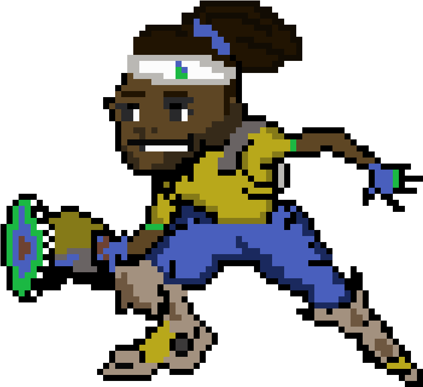Lucio Selecao - Lucio Overwatch Pixel Art Clipart (1200x1200), Png Download