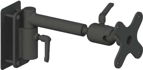 The Semi Truck Pivot Arm Mount Is Designed For Most - Truck Vesa Mount Clipart (863x553), Png Download