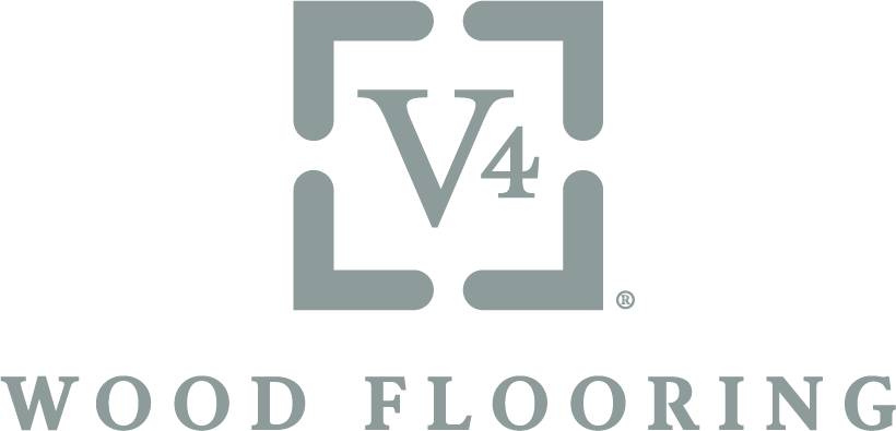 V4 Wood Flooring Logo Clipart (820x395), Png Download