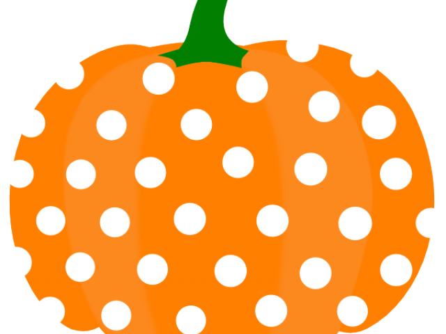 Pumpkin Clipart Polka Dot - Fall Pumpkin Spice Latte Backgrounds - Png Download (640x480), Png Download