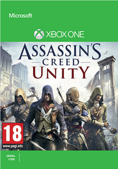 Want A 5% Discountx - Assassins Creed Unity Xbox One Code Clipart (550x582), Png Download
