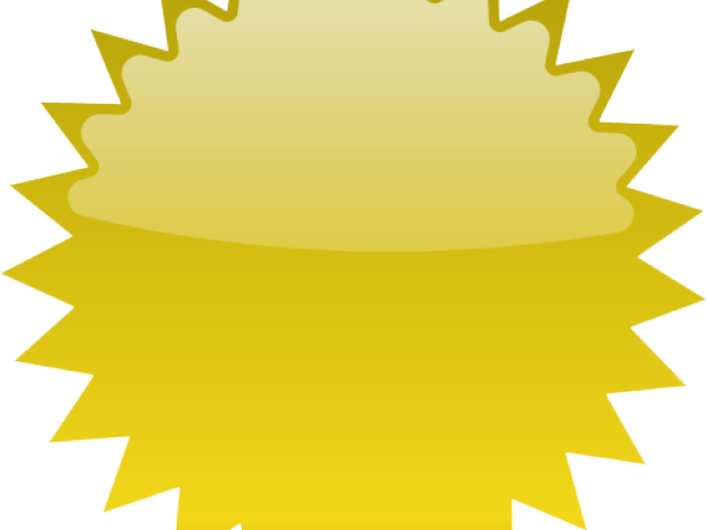 Sparkles Clipart Gold Starburst - Starburst On A Transparent Background - Png Download (640x480), Png Download
