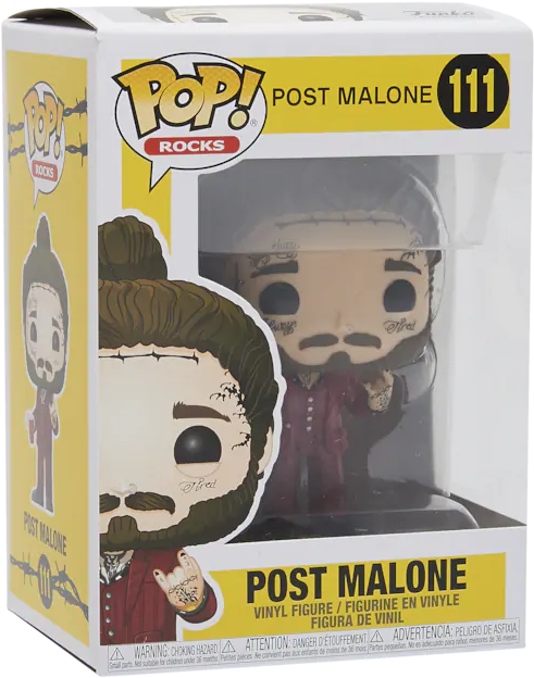 Post Malone Vinyl Figure Sneaker Shouts Clipart (641x641), Png Download