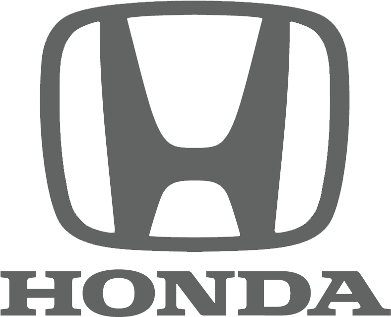Honda Automobile Company Yellow Backed Logo Fun Bi-fold - Honda Logo Clipart (788x638), Png Download