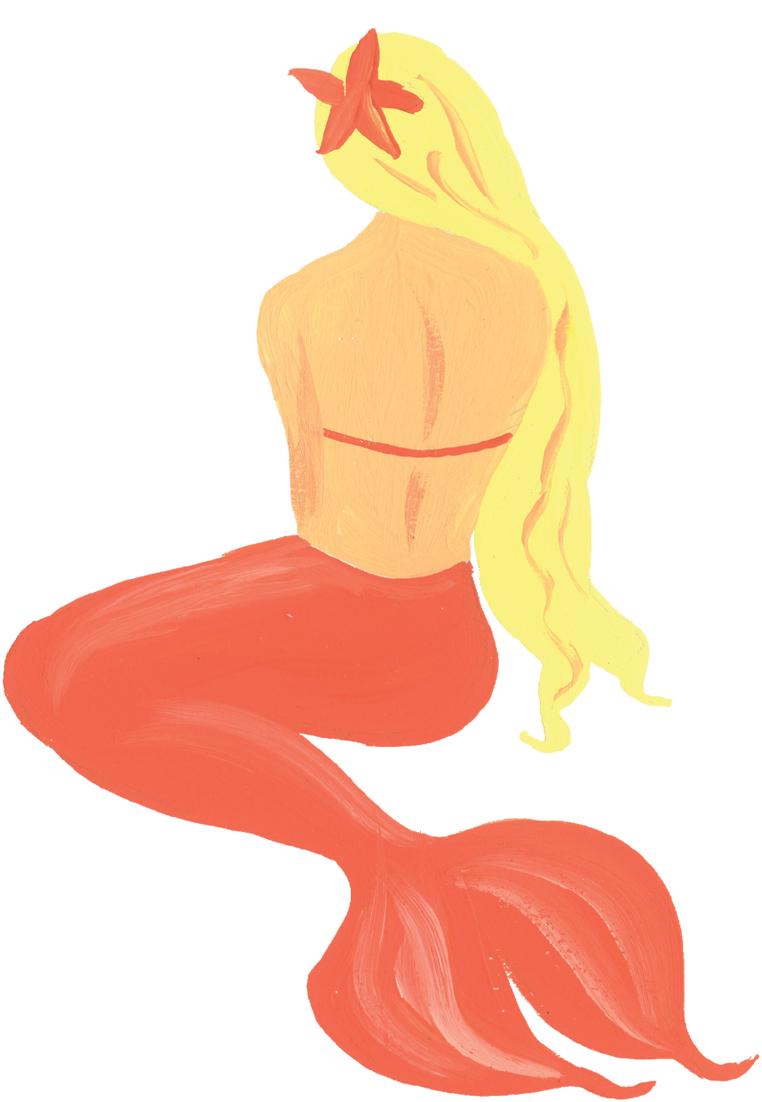 Mermaid - Illustration Clipart (922x1280), Png Download