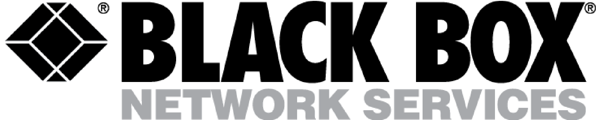 Stock Information Black Box Network Services - Black Box Network Services Logo Clipart (2000x404), Png Download