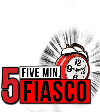 5min Fiasco Youtube Mask - Graphic Design Clipart (837x471), Png Download