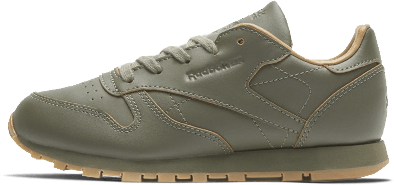 Classic Leather X Kendrick Lamar Lux - Sneakers Clipart (1557x734), Png Download