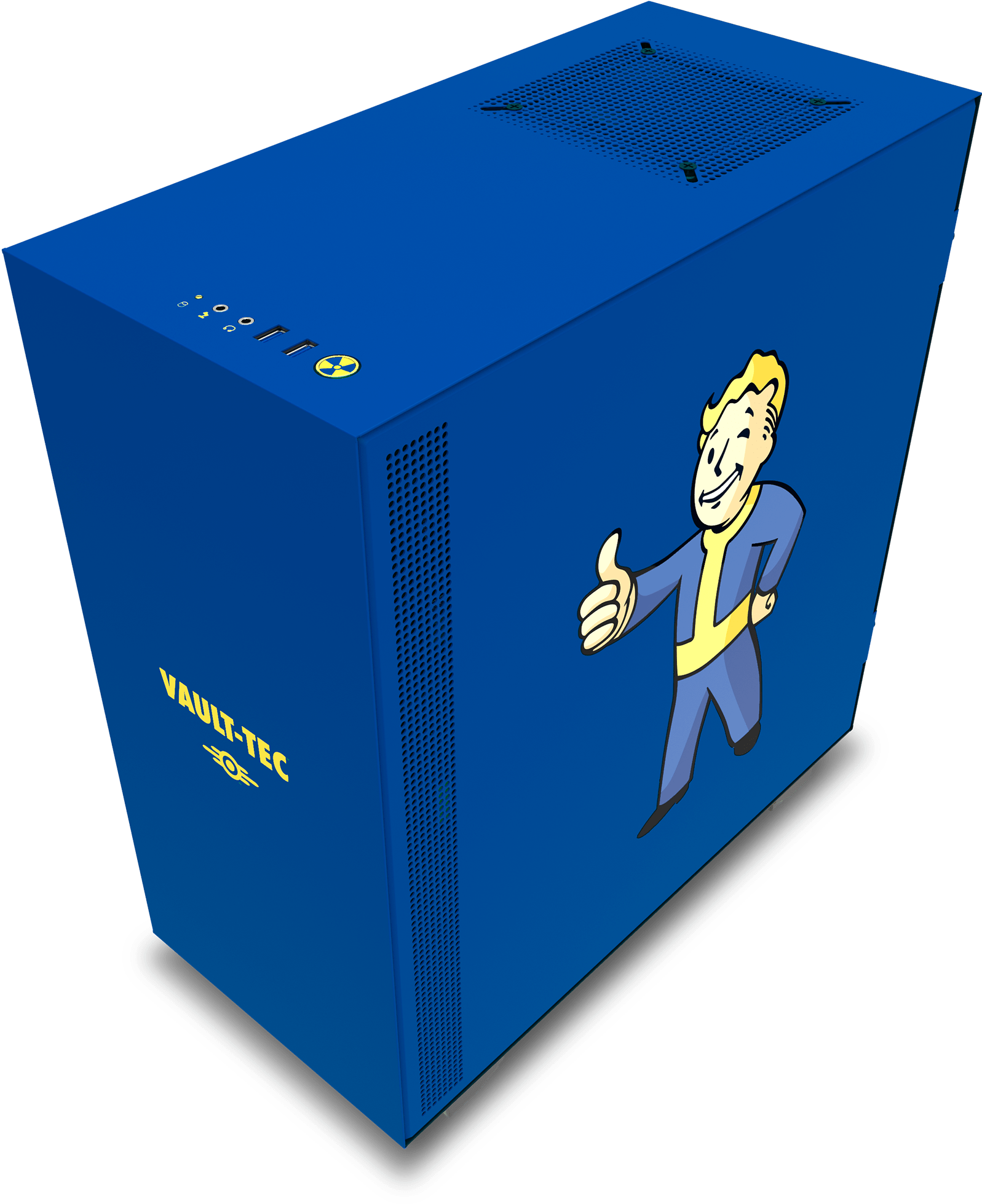 Nzxt H500 Vault Boy Clipart (2000x2000), Png Download