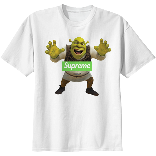 Shrek Supreme Box Logo Parody $38 - Rammstein Sehnsucht T Shirt Clipart (601x601), Png Download