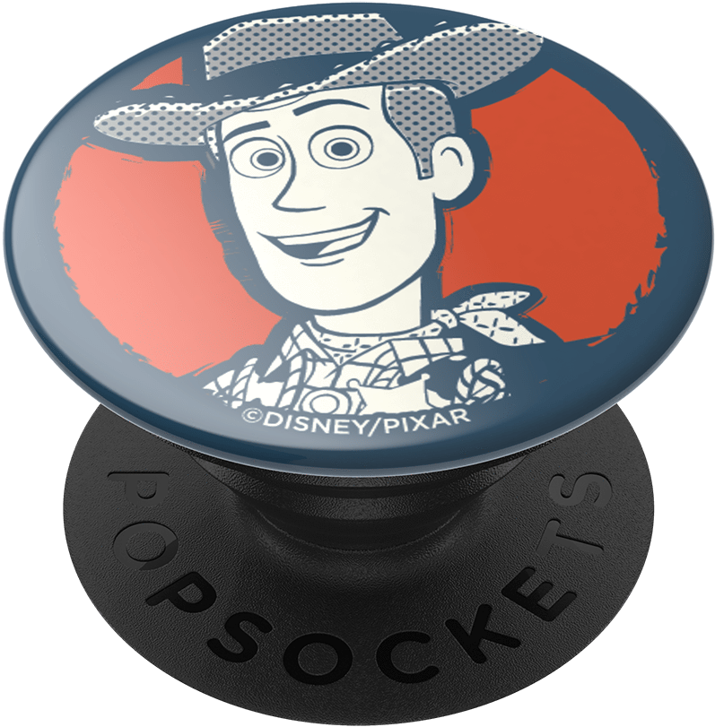 Toy Story Woody - Popsocket Designs Clipart (989x1000), Png Download