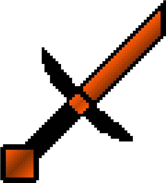 Minecraft Pvp Sword Clipart (1152x1152), Png Download