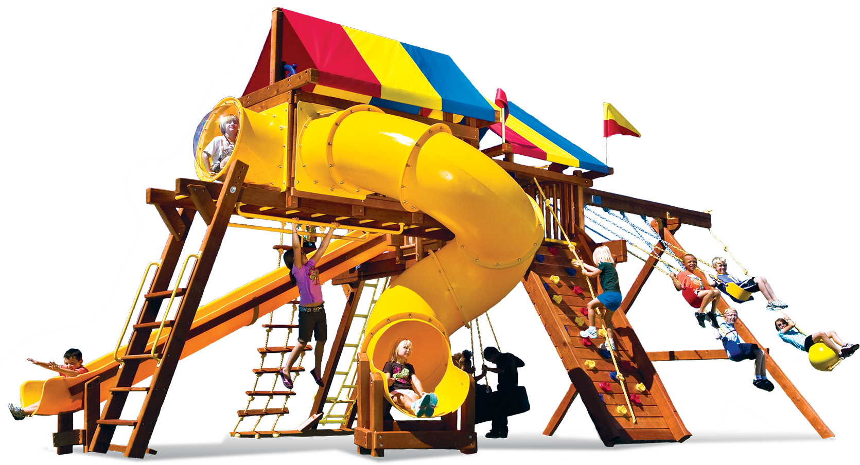 King Kong - King Kong Castle Rainbow Play Clipart (1693x1127), Png Download