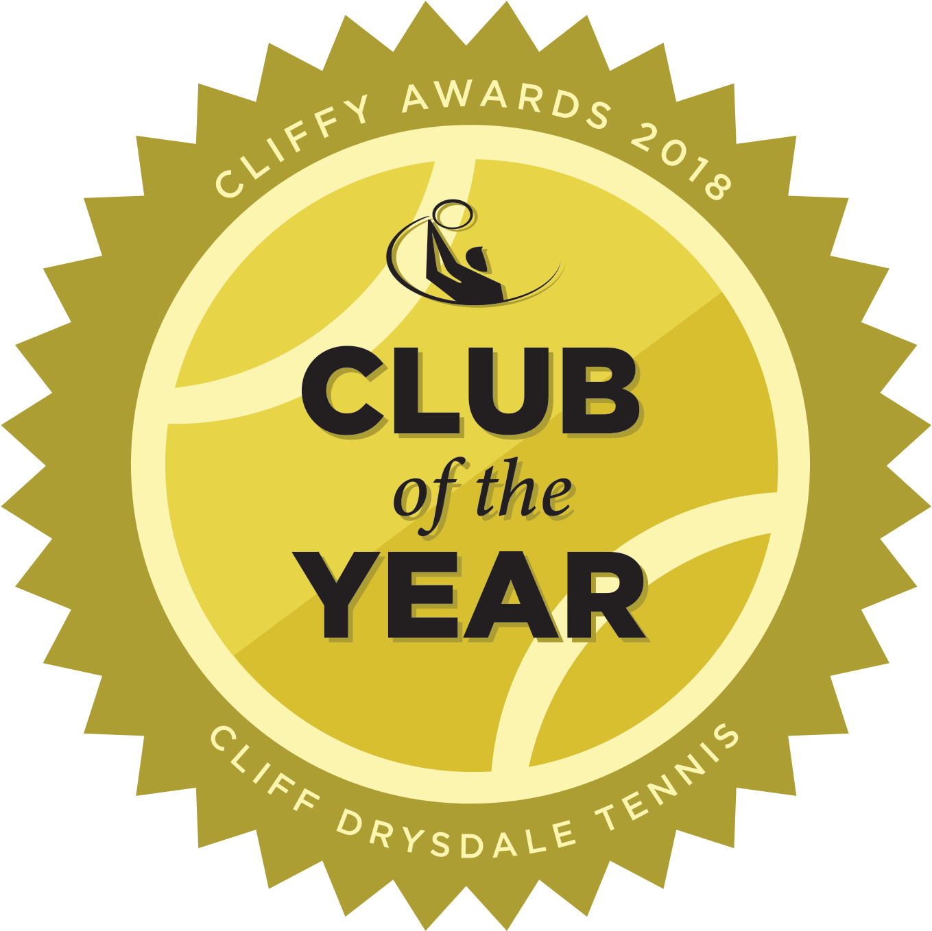 Cliff Drysdale Tennis Cliff Drysdale Tennis, The Largest - Certificate Red Seal Png Clipart (1500x1500), Png Download