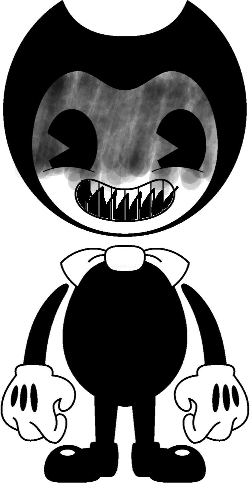 Bendy - Ink Bendy - Bendy And The Ink Machine Characters Clipart (812x1566), Png Download