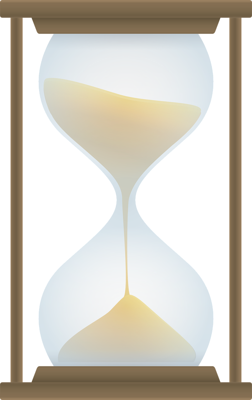 Hourglass Clock Sand Desert Png Image - Desert Clock Clipart (805x1280), Png Download