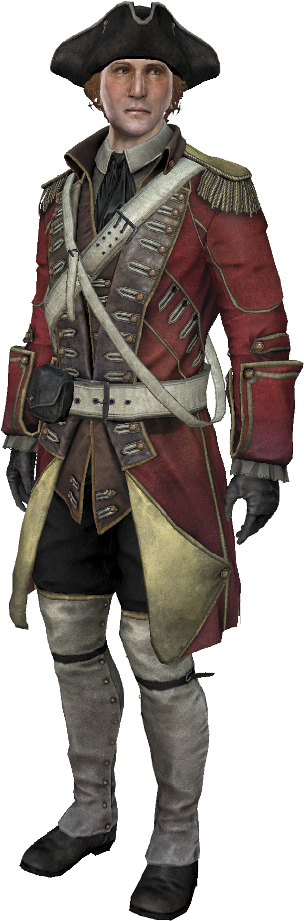 Acrogue George Washington Render - Action Figure Clipart (610x1847), Png Download