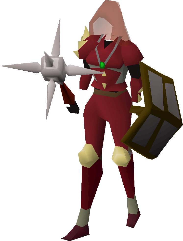 Osrs Spiritual Warrior Clipart (746x979), Png Download