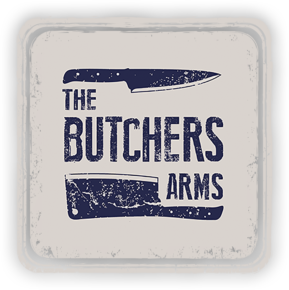The Butchers Arms - Illustration Clipart (924x926), Png Download