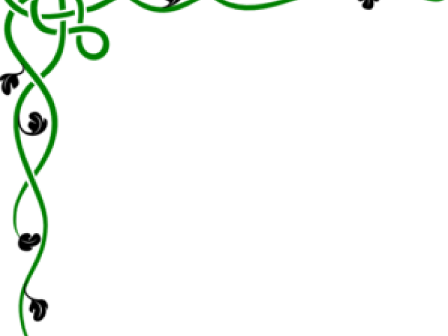 Simple Paper Borders Designs , Png Download - Wedding Border Design Black Clipart (640x480), Png Download