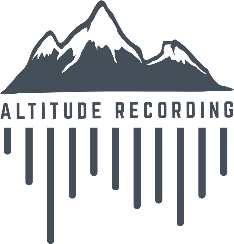 Altitude Recording Altitude Recording - Logo Sound Studio Clipart (818x853), Png Download