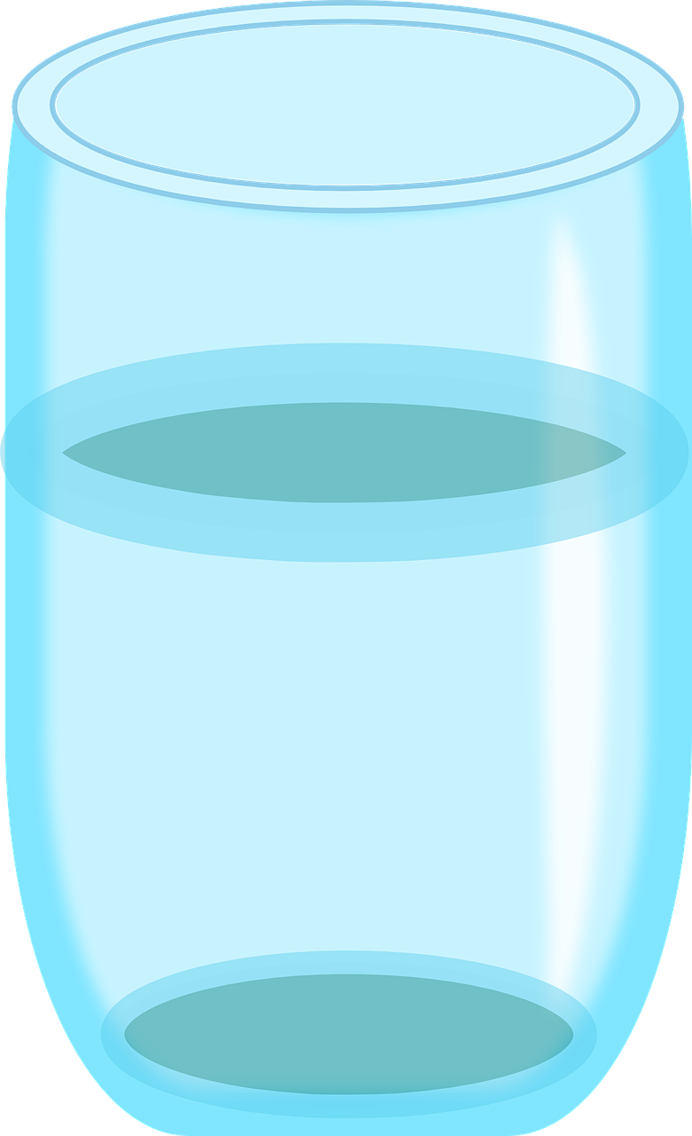 Glass Water Drink Bubble Png Image - Glass Of Water Illustration Transparent Clipart (780x1280), Png Download