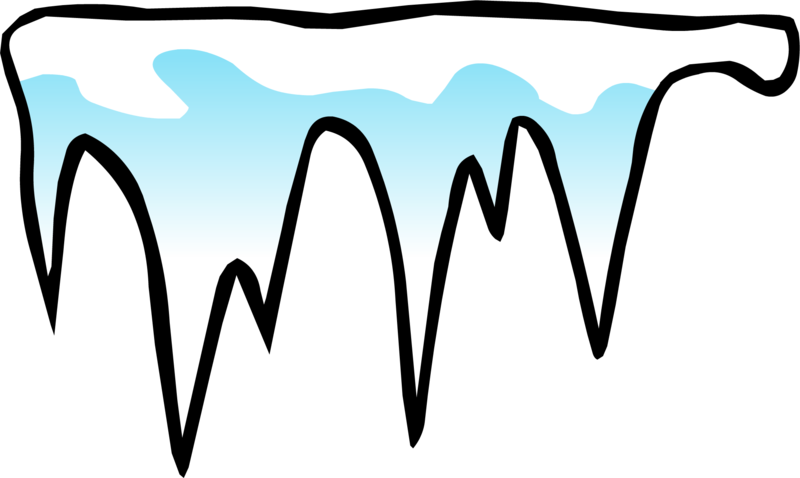 Icicles Clipart Pixel - Png Download (800x478), Png Download