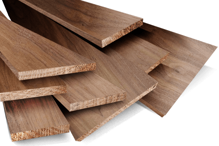 Lumber Png Transparent Background - Walnut Wood Planks Clipart (700x467), Png Download