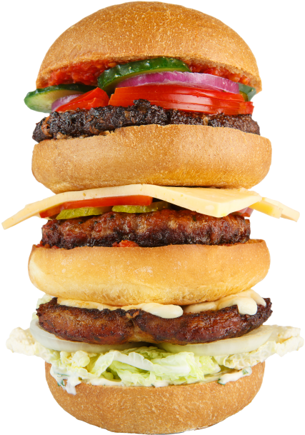 Download High Resolution Png - Super Burger Png Clipart (866x650), Png Download