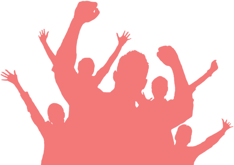 Slider-arrows - Group Jumping Clipart (753x532), Png Download