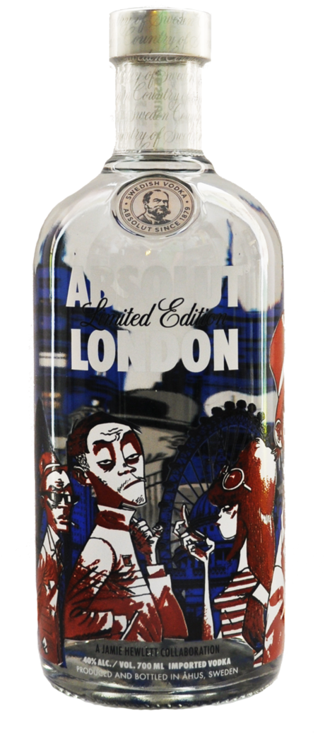 Vodka Absolut London Lim - Absolut Vodka Clipart (460x1037), Png Download