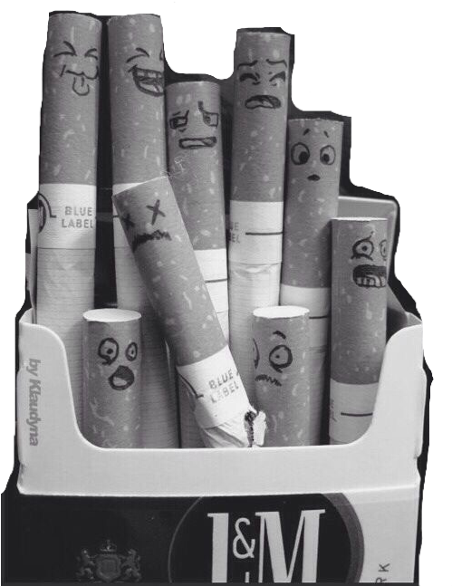Cigars, Tumblr Wallpaper, Smoke Wallpaper, Wallpaper - Cigarettes Black And White Clipart (500x666), Png Download