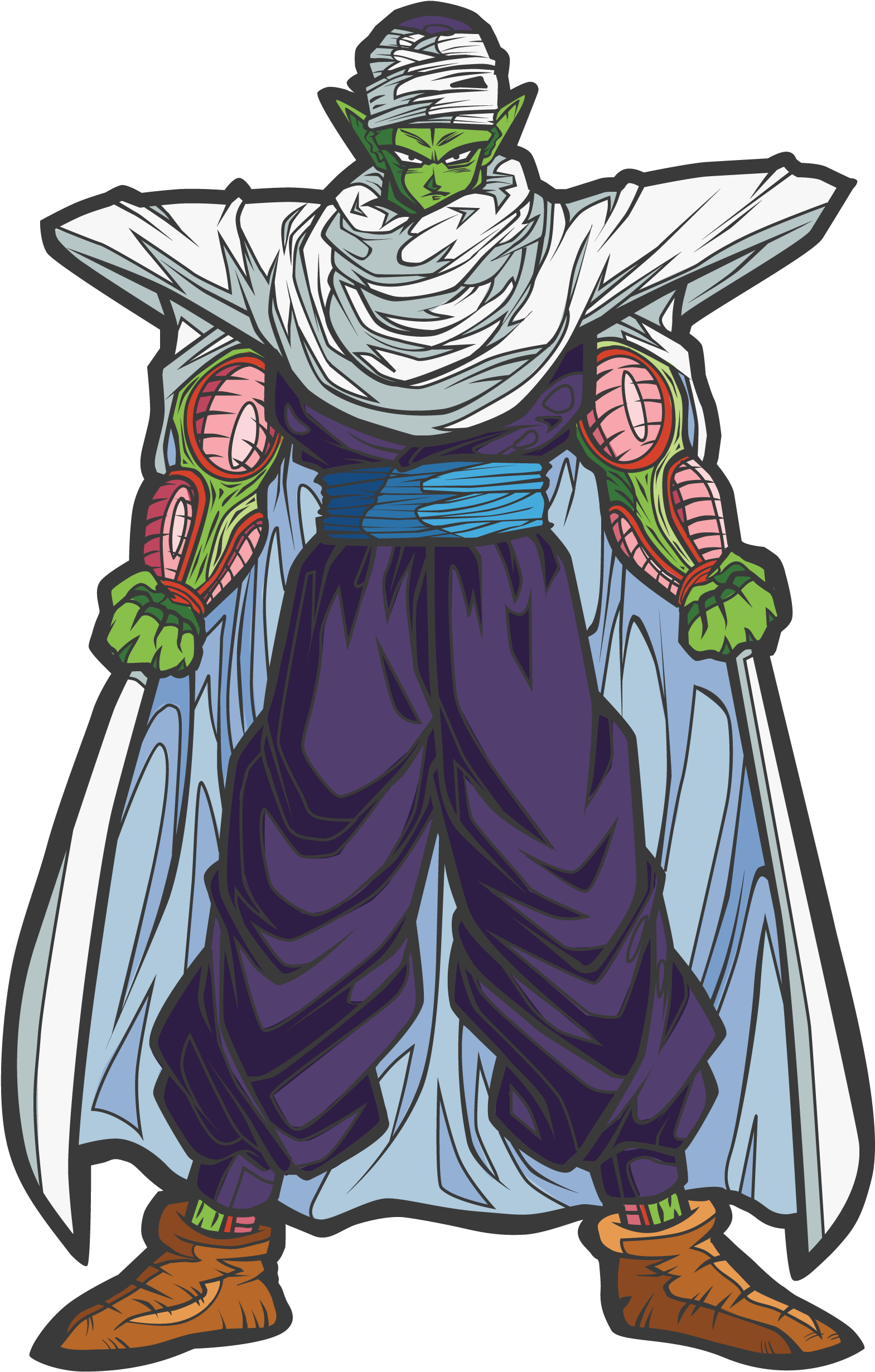 Dragon Ball Z Figpin Piccolo Dragon Ball Heights Clipart Large Size Png Image PikPng