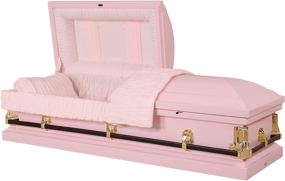 Asm Casket Newport Pink - Bed Frame Clipart (600x600), Png Download