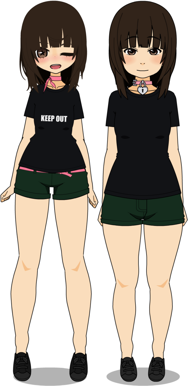 Kisekae Legs Png Png Freeuse Stock - Cartoon Clipart (613x1256), Png Download