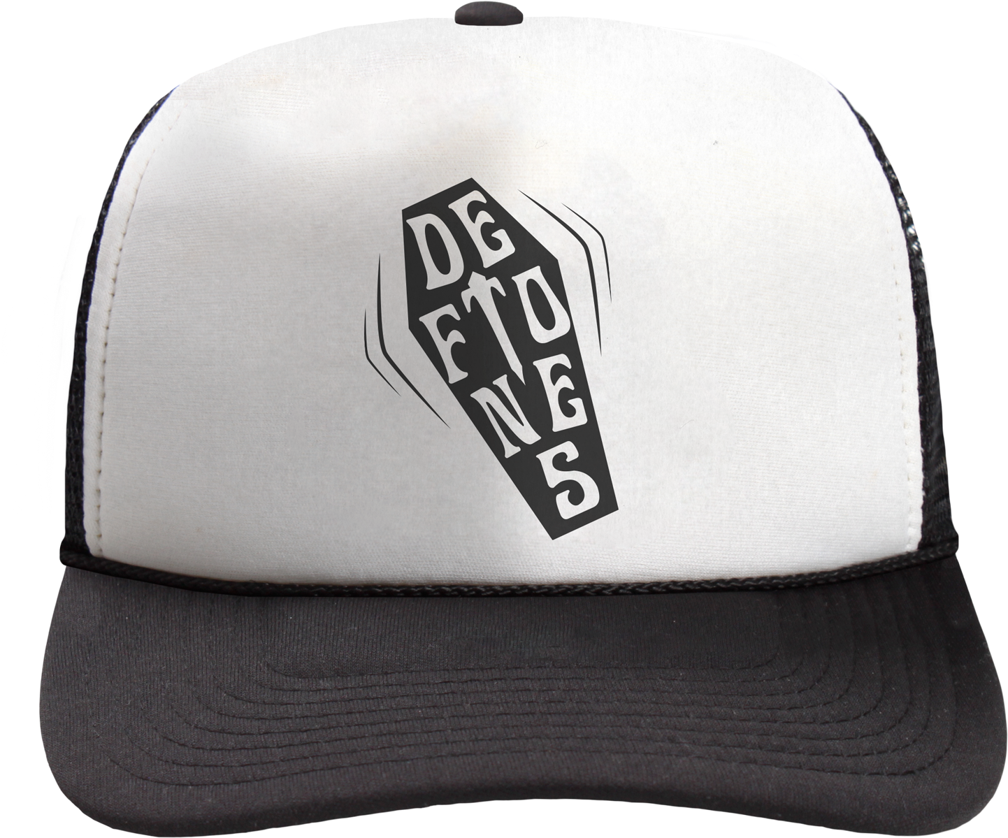 Coffin Logo Trucker Cap - Baseball Cap Clipart (1600x1600), Png Download