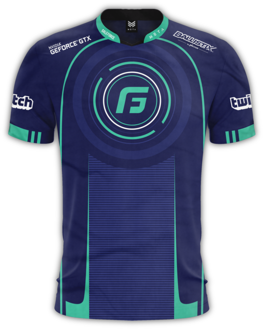 Gfe Rocket League Jersey - Sports Jersey Clipart (526x657), Png Download