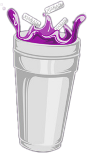 Rap Trap Like - Purple Drank Clipart (1024x1024), Png Download