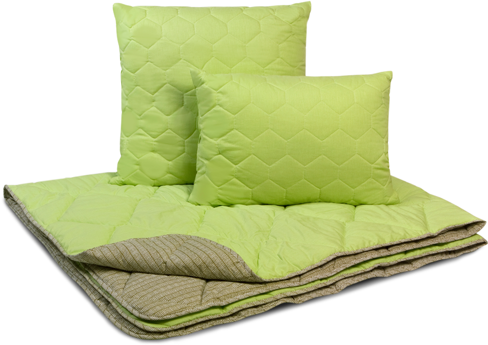 Подушка Одеяло Бамбук , Png Download - Pillow Clipart (985x696), Png Download