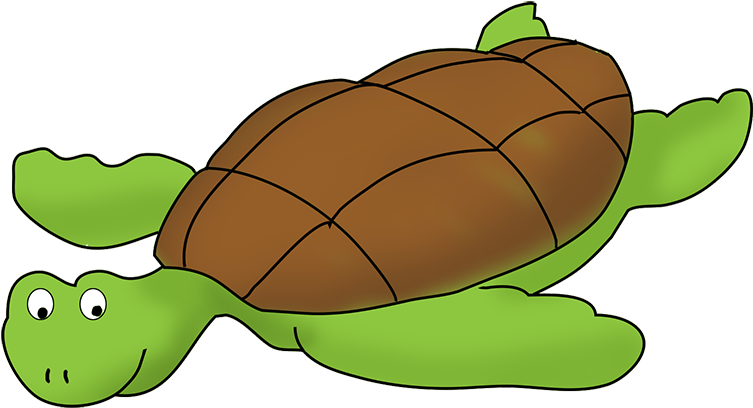 Sea Turtle Top Turtle Clip Art Free Clipart Image - Sea Turtle Pictures Png Transparent Png (787x456), Png Download