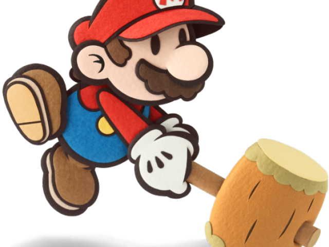 Super Mario Clipart Paper Mario - Paper Mario Sticker Star Artwork - Png Download (640x480), Png Download