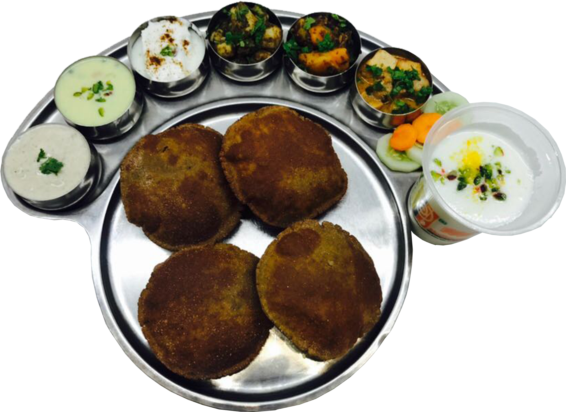 Buy Falahari Thali At Madhurima Sweets - Boorelu Clipart (2000x1502), Png Download